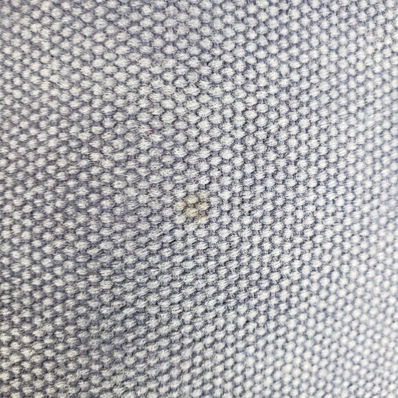 Levenger Metro Blue Canvas Leather Messenger Bag 13"x13" Shoulder Crossbody - Picture 12 of 14